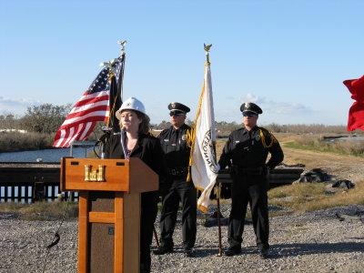 Ground Breaking for Non-Federal Levee4