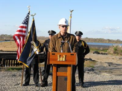 Ground Breaking for Non-Federal Levee7