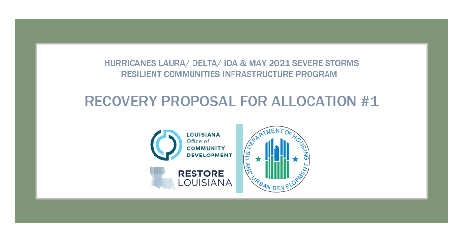 Recovery Proposal for Allocation #1