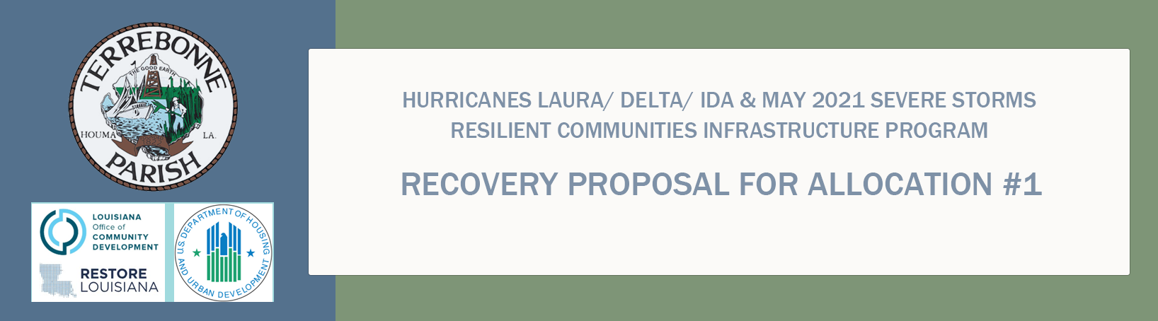 Recovery Proposal for Allocation #1